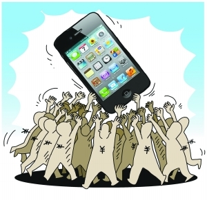 联通开售iPhone4S裸机 “平价苹果”看得见吃不着